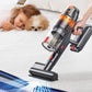 Cordless Vacuum Cleaner, 600W with Extra Mattress Cleaning Tool, 45KPA Stick Vacuum Cleaners for Home 60 Mins Runtime, Self-Standing, Wall Mount Charging, Rechargeable Vacuum for Floor Carpet Pet Hair