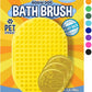 Bodhi Dog Shampoo Brush - Pet Grooming & Bath Supplies for Dogs and Cats - Bath Brush for Long & Short Hair - Premium Scrubber for Shower, Bathing & Massage (One Pack, Yellow)