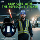 AOLAMEGS Construction Safety Hard Hat - ANSI Z89.1 Type Ι OSHA Approved Safety Helmets with Chin Straps Lightweight Reflective Vented ABS Hard Hats For Men Women Industrial Workwear 6-point Suspension