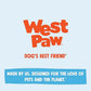 WEST PAW Funnl Dog Chew Toy - Interactive Treat Toys for Dogs - Toy Fillable with Earth Animal No-Hide Chews - Large 4.25" Tropic Red | Made in USA