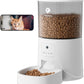Automatic Cat Feeder with Camera - 2.4GHz APP - Controlled Cat Food Dispenser- Features HD Video for Indoor Use, Easy Setup & Cleaning, 2 - Way Audio, and a Desiccant Bag to Keep Food Fresh