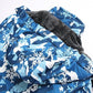 Keevoom Boys Winter Coat Ski Jacket Windproof Kids Snowboard Warm Fleece Snow Coat Waterproof Outdoor Hooded Ski Coats