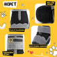 Hcpet Dog Boots Waterproof Dog Shoes for Medium Large Dogs, Anti-Slip Dog Booties Paw Protector for for Hot Pavement Winter Snow Hiking with Reflective Straps 4PCS, 8 (width 2.75 inch) for 74-91 lbs