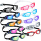 Konohan 10 Pack Swim Goggles Bulk for Kids adult Pool Goggles Anti Fog Silicone No Leak Swimming Glasses for Men Women Youth