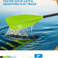 OCEANBROAD SUP Paddle - Adjustable Stand-Up Paddle for Paddleboard Kayak, Adjustable Aluminum Alloy Shaft with Reinforced Nylon Blades