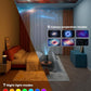 CLOKOWE Mini Projector, 4K 1080P Support projector with wifi and bluetooth,270°Adjustable Stand Outdoor Home Theater galaxy Projector with Android TV OS & 8000+APPS for Phone/TV Stick/Laptop/HDMI