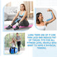 6 Pcs Fitness Resistance Exercise Bands 6 Tube Pedal Puller Resistance Band Set for Women Weight Loss Thigh Training Workout Equipment Elastic Arms Abdomen Shoulder Waist Leg Beginners Yoga