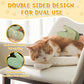 Pet Hair Removal Glove,2025 New All-in-One Grooming Mist Pet Hair Remover Gloves, Pet Hair Remover Glove for Cats & Dogs,Double-Sided Reusable Gloves for Couch, Clothing,Carpet (Green)