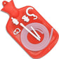 Enema Bag Kit with 5ft Hose Coffee Enemas at Home Water Shower Douche Colon Detox Cleanse Kit with Tubing, Tips, Clamp and Hook (RED, 2 L)