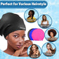 3 Pack Extra Large Swim Cap for Braids & Dreadlocks - Waterproof Silicone Swim Hat for Women with Long Thick Hair, Protective Swim Cap Cover Ears for Swimming, Shower, Bathing