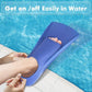 Gintenco Swim Fins, Kids Swim Training Fins for Lap Swimming, Travel Size Flippers with Mesh Bag, Silicone Swimming Fins for Kids Teens Adults Women Men
