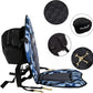Universal Deluxe Kayak Seat Cushion with Storage Bag for Kayak,Padded Boat,SUP,Canoe,Fishing Boat,Seats with 4 Adjustable Straps