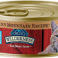 Blue Buffalo Wilderness Rocky Mountain Recipe Adult Wet Cat Food Paté, Chicken-Free & Grain-Free Recipe, Made with Natural Ingredients, Red Meat Feast, 5.5-oz. Cans (24 Count)