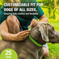 EcoVenger Flea & Tick Collar Repellent 2-Pack Green, Fits Both Dogs & Cats, Built-in Pant-Based Formula Strong Repellency Slow Release, Lasting Deterrence and Protection, Pleasant Aroma, Waterproof
