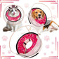 Inflatable Dog Cone Collar with Detachable Enhanced Anti-Licking Shield, Soft Neck Donut Collar for Dogs After Surgery, Adjustable Dog Cone Alternative for Large Medium Small Dogs & Cats