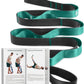 Trideer Stretching Strap for Physical Therapy, Non-Elastic Yoga Straps for Stretching with 10 Loops, Durable Nylon Stretch Bands for Exercise, Pilates, Gymnastics, Leg Stretcher with Guidance and Drawstring Bag