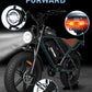 DEEPOWER Electric Bike for Adults,1500W/3500W Peak Motor 30MPH 35-180 Miles Electric Dirt Bike,Dual Suspension Ebikes for Adults, 20" Fat Tire E Bike with 624-2880Wh Battery,UL 2849 Tested