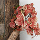Reptile Plants for Terrarium, Amphibian Habitat Decor Artificial Hanging Plants with Suction Cup - Fake Heuchera Micrantha Pink