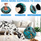 Yipetor Frozen Treat Dispensing Dog Toy - Large Chew Toy, Freezable Fillable Rubber, Reduces Anxiety, Easy to Clean, Interactive Puzzle (Large)