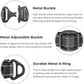 2025 Upgrade Airtag Dog Collar, Reflective Dog Collar with Airtag Holder, IP68 Waterproof| Metal Buckle| Ultra-Durable| Comfortable Padded, GPS Dog Collars for Medium Large Dogs (Black,XL)