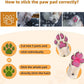 Non-Slip Dog Paw Protector Pads for Senior Dogs, Dog Paw Adhesive Pads on Hardwood Floor,Pets Essentials with Strong Traction,Pink,12 Sets 48 pc S