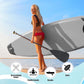 2 Set of 3 Pieces Sup Paddle Board Paddle Kayak Adjustable Stand up Oar Aluminum Alloy Lightweight Replacement Paddleboard Detachable Aluminum Alloy Shaft for Surfing Fishing