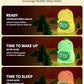 MASHI Kids Alarm Clock, Toddler Sleep Training Clock with Sun & Moon, Sleep Sound Machine, Night Lights, Ok to Wake Dinosaur Clock, Gift Ideas for Kids Child