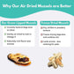 ALFIE'S TREATOS Green Lipped Mussels for Dogs & Cats (2.65 oz), Air-Dried Dog Treats, Natural Supplement & Omega-3 Food Topper, Single Ingredient, Freeze-Dried Alternative