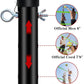 Volleyball Net Outdoor - Portable Volleyball Set for Backyard with Professional Volleyball Net, Wrap Yarn Volleyball and Pump, Boundary Line, Carry Bag