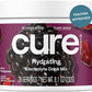 Cure Hydration | Plant-Based Electrolyte Drink Mix | No Added Sugar | FSA-HSA | Dehydration Relief Powder Made with Coconut Water | Non-GMO | Vegan | 28 Servings Jar - Berry Pomegranate