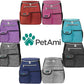 PetAmi Dog Travel Bag Backpack, Airline Approved Dog Bags for Traveling, Puppy Diaper Bag Supplies, Pet Camping Essentials Hiking Accessories Dog Mom Gift, Food Container, Collapsible Bowls, Pink