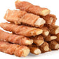 ASMPET Dog Treats Chews, Chicken Wrapped Beef Cartilage, Rawhide Free & Grain Free Dog Snacks 10.6 oz