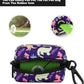 Attachment,Waste Bag Dispenser Zippered Pouch, Fits Any Leash, Includes Free Roll of Dog Bags, Poop Bag Dispenser - 2 Packs, Little Dinosaurs