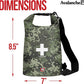 Avalanche First Aid Kit in Dry Bag, 103 Pcs Emergency Supplies Kit in Waterproof Bag for Home, Car, Travel, Sports or Camping, Durable, Ideal for Water Activities, Survival Gear Kit
