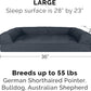 Furhaven Orthopedic Dog Bed for Large/Medium Dogs w/ Removable Bolsters & Washable Cover, For Dogs Up to 55 lbs - Quilted Sofa - Iron Gray, Large