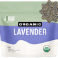 J MAC BOTANICALS, Organic Lavender Flower (2 oz), Dried Lavender Flowers, Buds