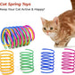 3-Pack Interactive Cat Toys Ball - 2025 New Gen with Smart Obstacle Avoidance & Auto Wake-Up,Includes 4 Speedy Tail 2.0 Ropes,Cat Spiral Spring 12Pcs, Ideal Kitten Toys for Bored Indoor Cats