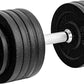 Yes4All Old School Adjustable Dumbbell Set with Weight Plates, Star Lock Collars/Connector, 40lbs to 200lbs Adjustable Weight Plates Set