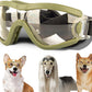 Medium Dog Sunglasses with Adjustable Strap UV Protection, Winproof Puppy Sunglasses, Suitable for Dogs Eyes Protection，Soft Dog Goggles