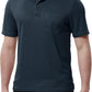 TBMPOY Men's Polo Shirts with Pocket Short Sleeve Quick Dry Casual Sports Outdoor Golf Shirt