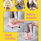 Stretchy Glue-Sand Filled Rubber Pig, Latex Piglet Soft Decompression Doll Toy, Animal High-Elastic Stretchable Decompression, Decompression Toy for Adults and Children (Pig-L)