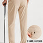 Libin Mens Golf Pants Stretch Work Dress Pants 30"/32"/34" Quick Dry Lightweight Casual Comfy Trousers with Pockets