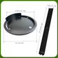 Bucket Lid Mouse Trap Metal 5 Gallon Bucket lid,Strong Metal Material That Cannot be Bitten, auto Reset, Repeat Catch, Indoor Outdoor, Reusable 5 Gallon Bucket Lid, (1Pack) (Black)