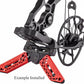 Pine Ridge Archery Kwik Stand Bow Support, Fit on Most Bow Limbs, Perfect for Ground or Box Blind Hunting