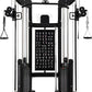 Altas Strength 3073 Home Gym Equipment with 1000 lbs Weight Capacity, 2000 lbs Cables, Strength Training Cable Machine Includes Accessories Light Commercial Fitness Versatile Workouts Easy Assembly