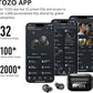 TOZO NC9 Hybrid Active Noise Cancelling Wireless Earbuds, 6 Mics ENC Clear Call, IPX8 Waterproof, in Ear Bluetooth 5.3 Headphones Stereo Bass Ear Buds 59H Playtime with LED Display 32 EQs via APP