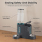 Gardner Pet Automatic Gravity Cat Food Feeder and Water Dispenser Stainless Steel Two-in-One Set Large Capacity Dispenser for Medium, Large Dogs, Puppies, Kittens, Rabbits-(1.6 Gallons x 2)