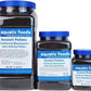 Aquatic Foods Inc. Axolotl Blackworm Pellets. 1mm-1/32 Sinking California Blackworm Micro Pellets for Baby Axolotl, Frogs, Shrimp, Salamanders, Newts, Snails…5-lbs 6oz Jar