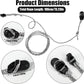 Archery Recurve Bow Stringer Tool, Heavy-Duty Nylon Safety Stringing Accessories for Recurve, Traditional, and Long Bows