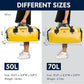 Haimont Waterproof Duffel Bag Roll-top Dry Duffel Bag with Quick-fixed Straps for Motorcycling, Rafting, Boating, SUP, Kayaking, Travel, 50L/70L